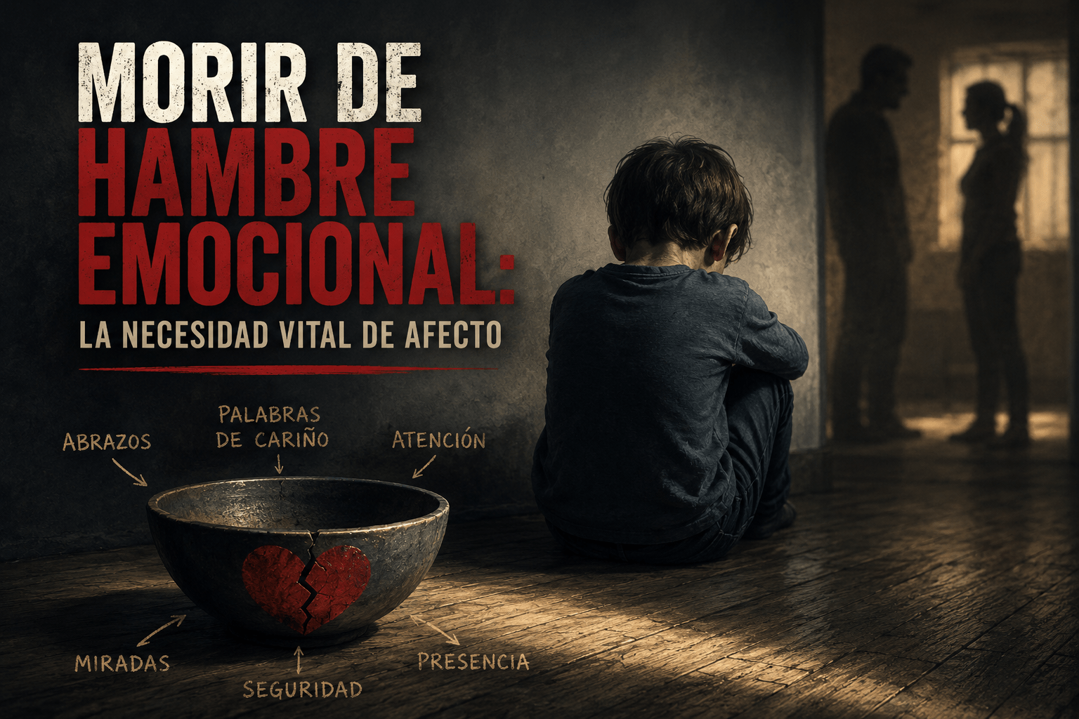 Morir de hambre emocional: la necesidad vital de afecto